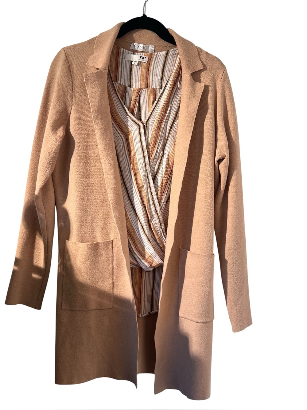 Judy Blue Size 11 Jeans + Kut Tank + Camel Cardigan 3-Piece Outift - Picture 3 of 3
